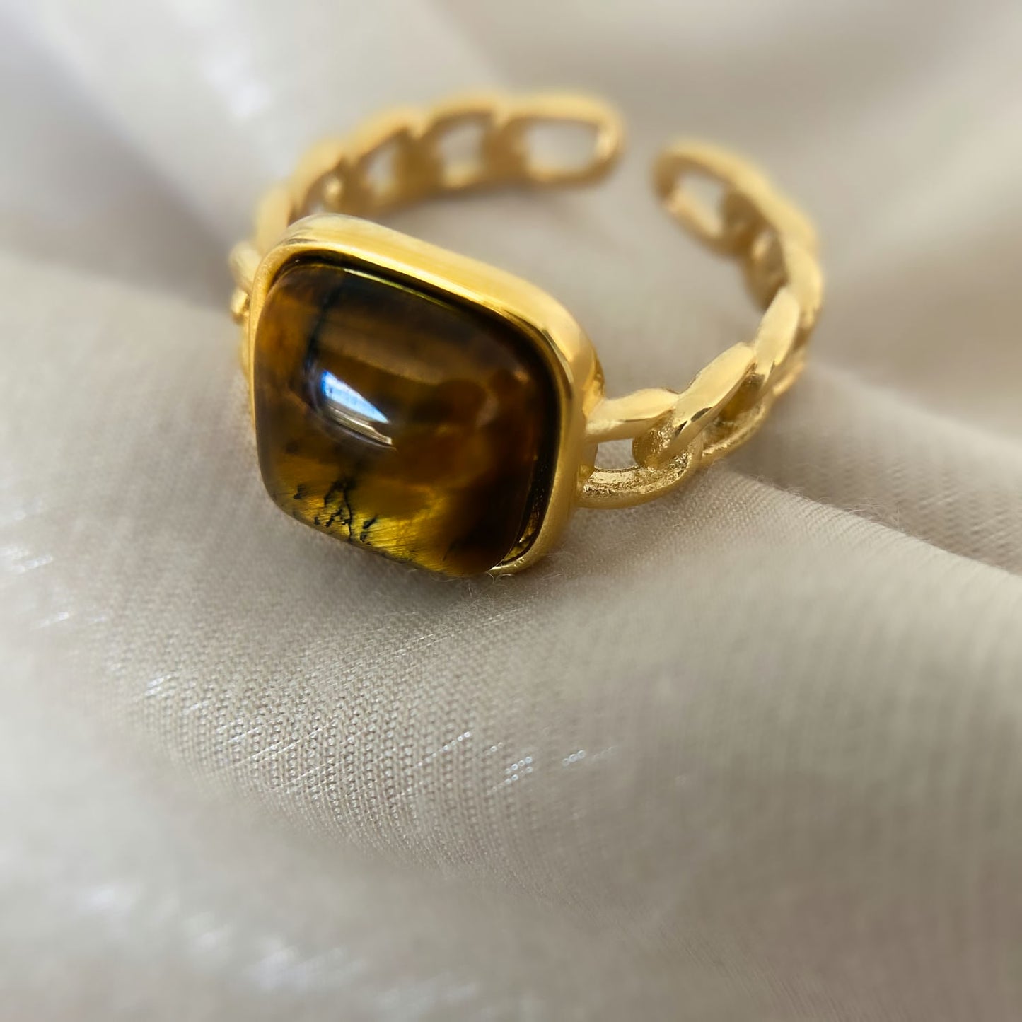 Tiger's Eye Ring image 1