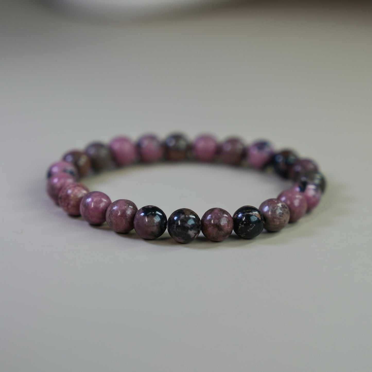 Rhodonite Bracelet for Compassion & Emotional Wounds image 1