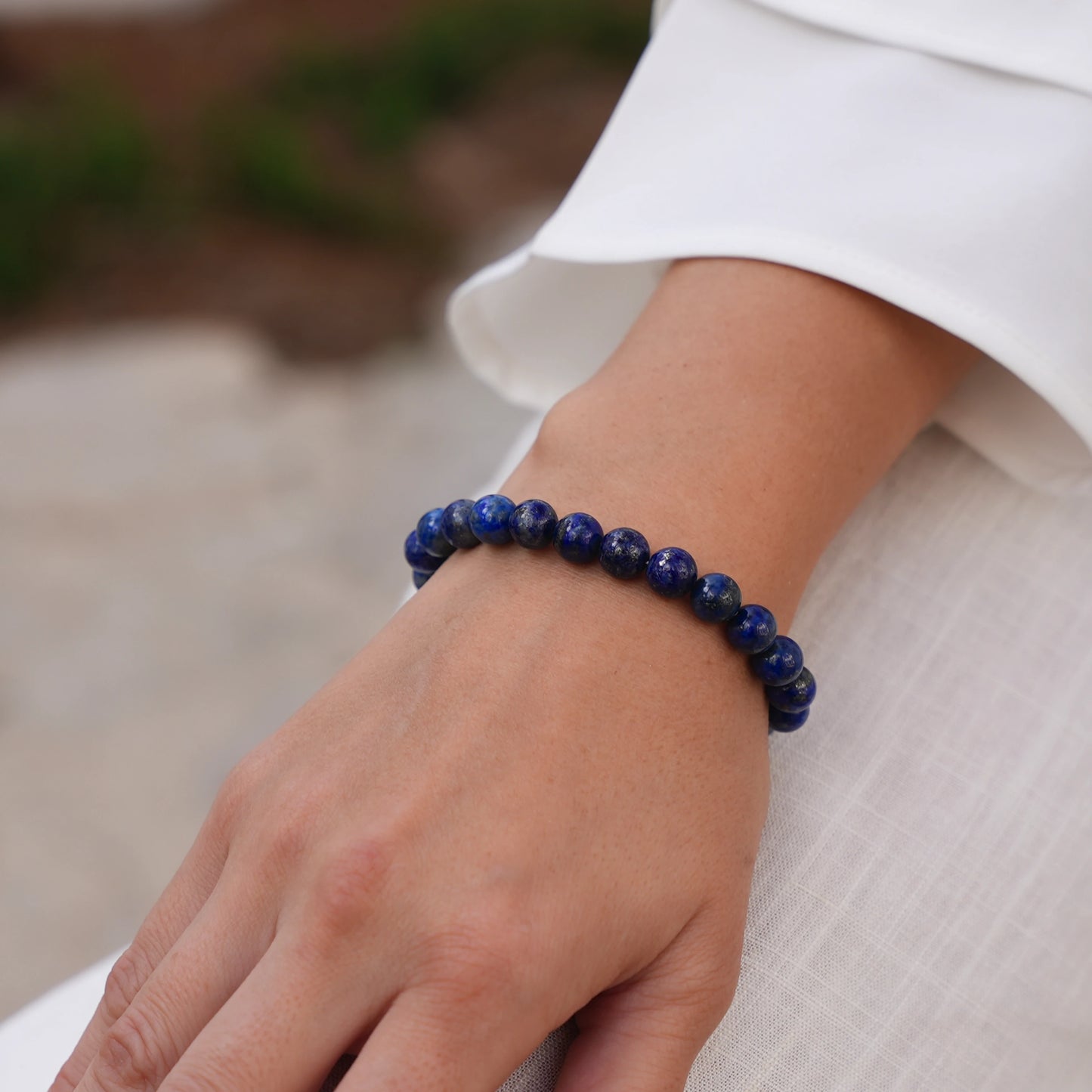 Celestial Wisdom Lapis Lazuli Bracelet