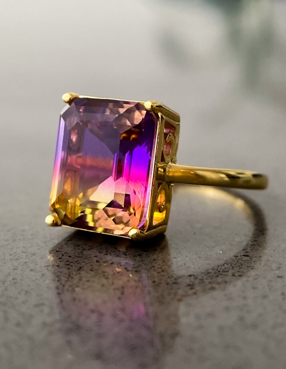 Ametrine Ring image 6