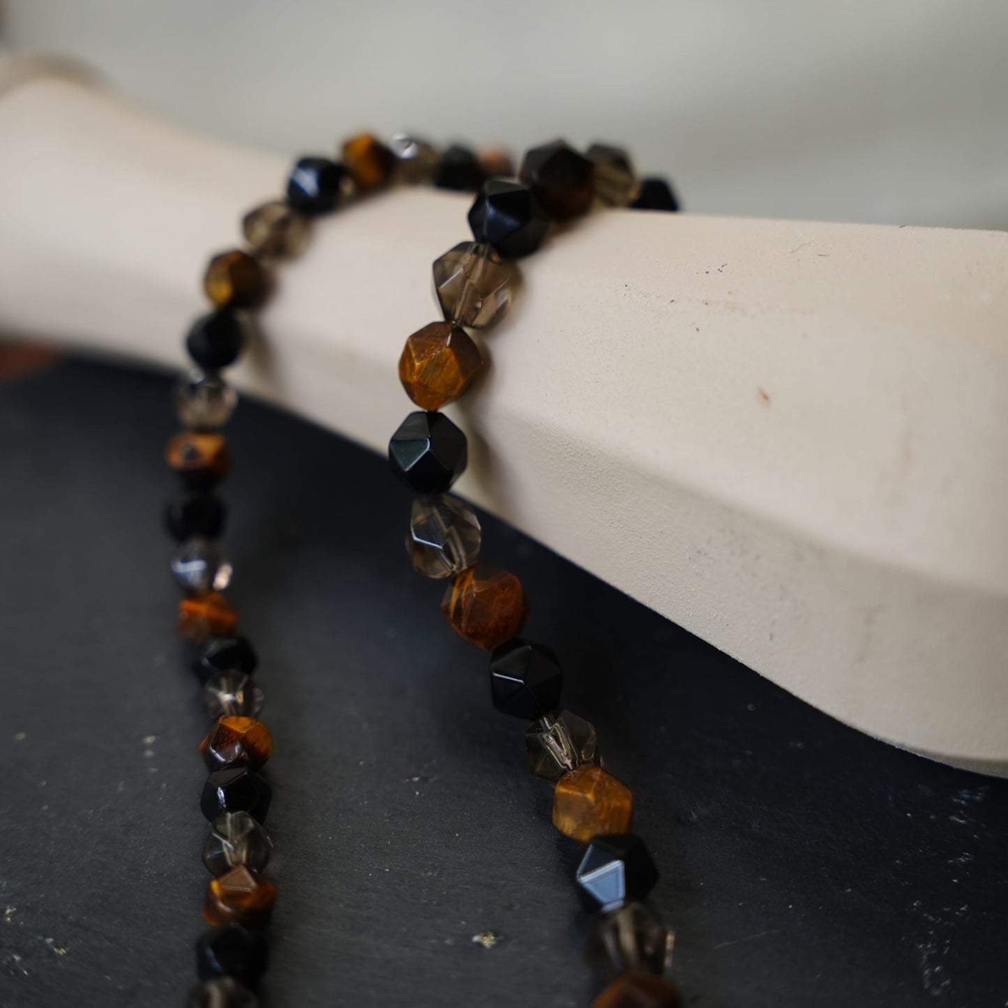 Tiger's Eye and Smoky Quartz Bracelet image 2