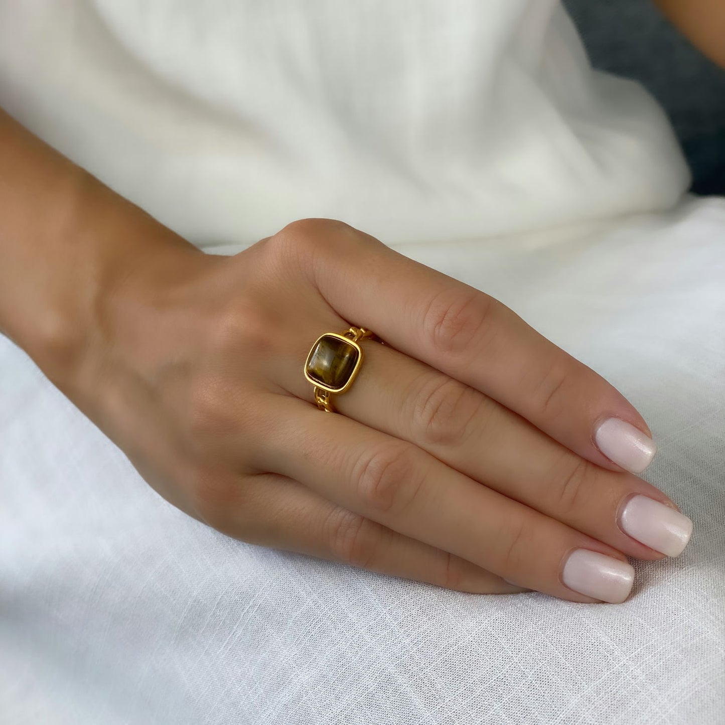Tiger's Eye Ring image 5