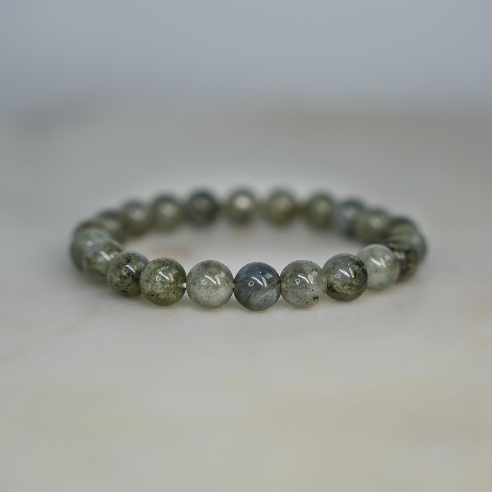 Gray Labradorite Bracelet image 2