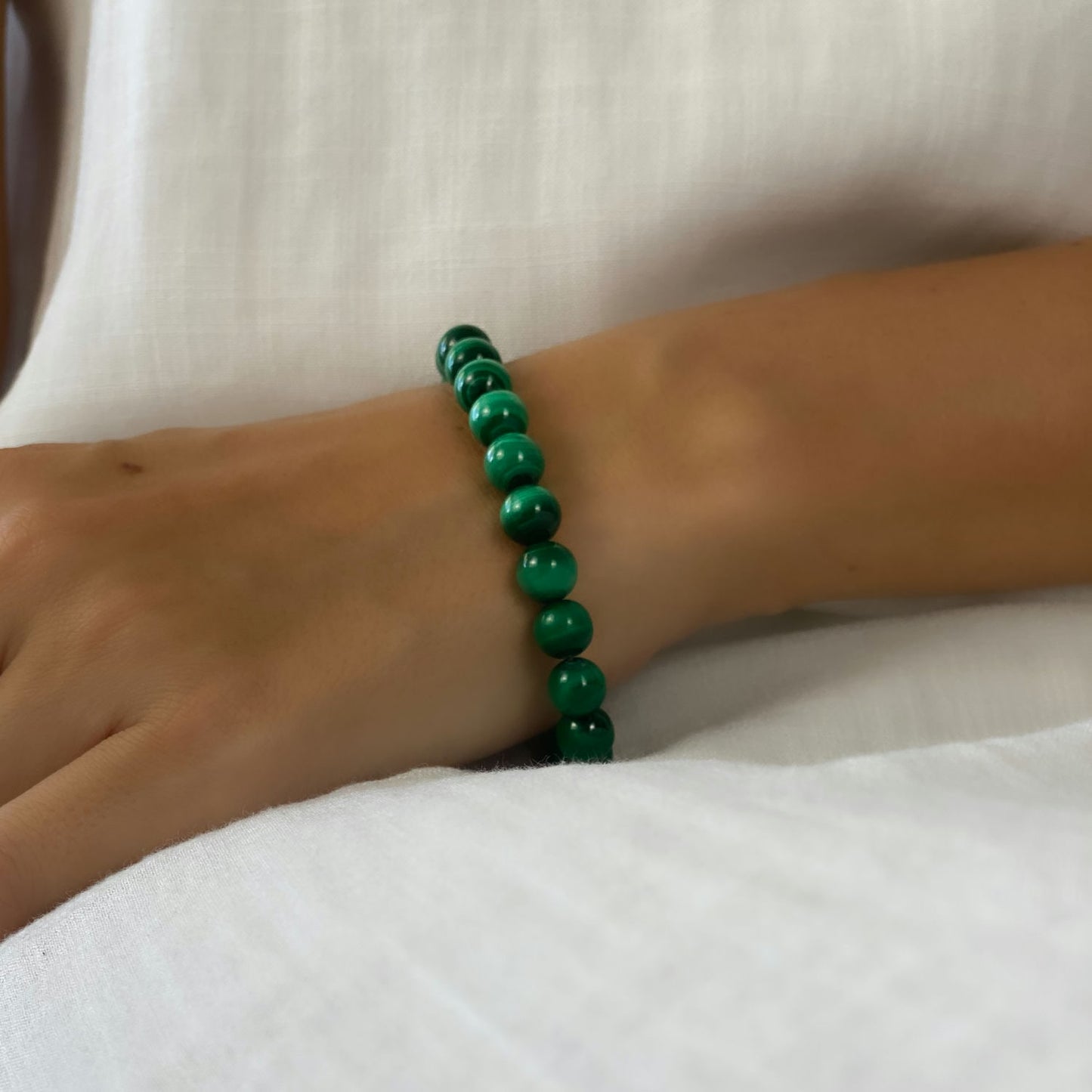 Natural Malachite Bracelet image 3