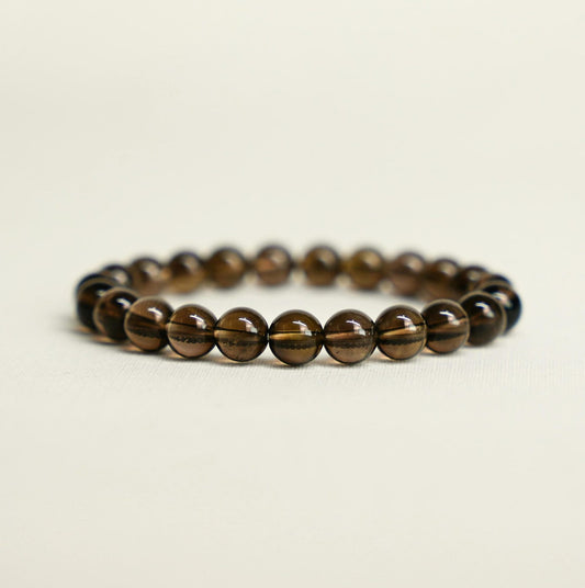 Smoky Quartz Bracelet For Grounding image 0