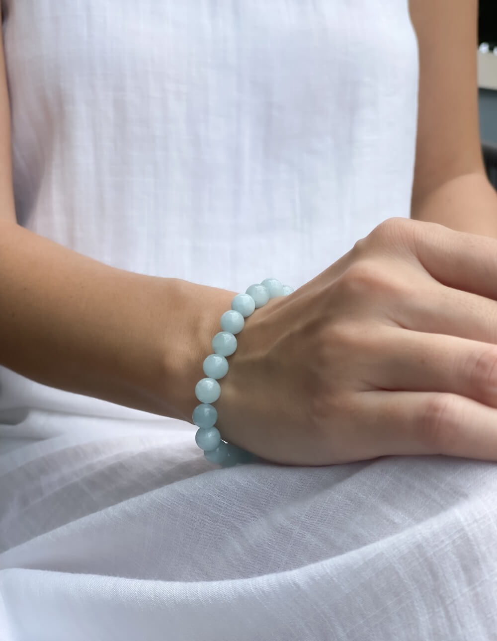 Aquamarine Bracelet image 1