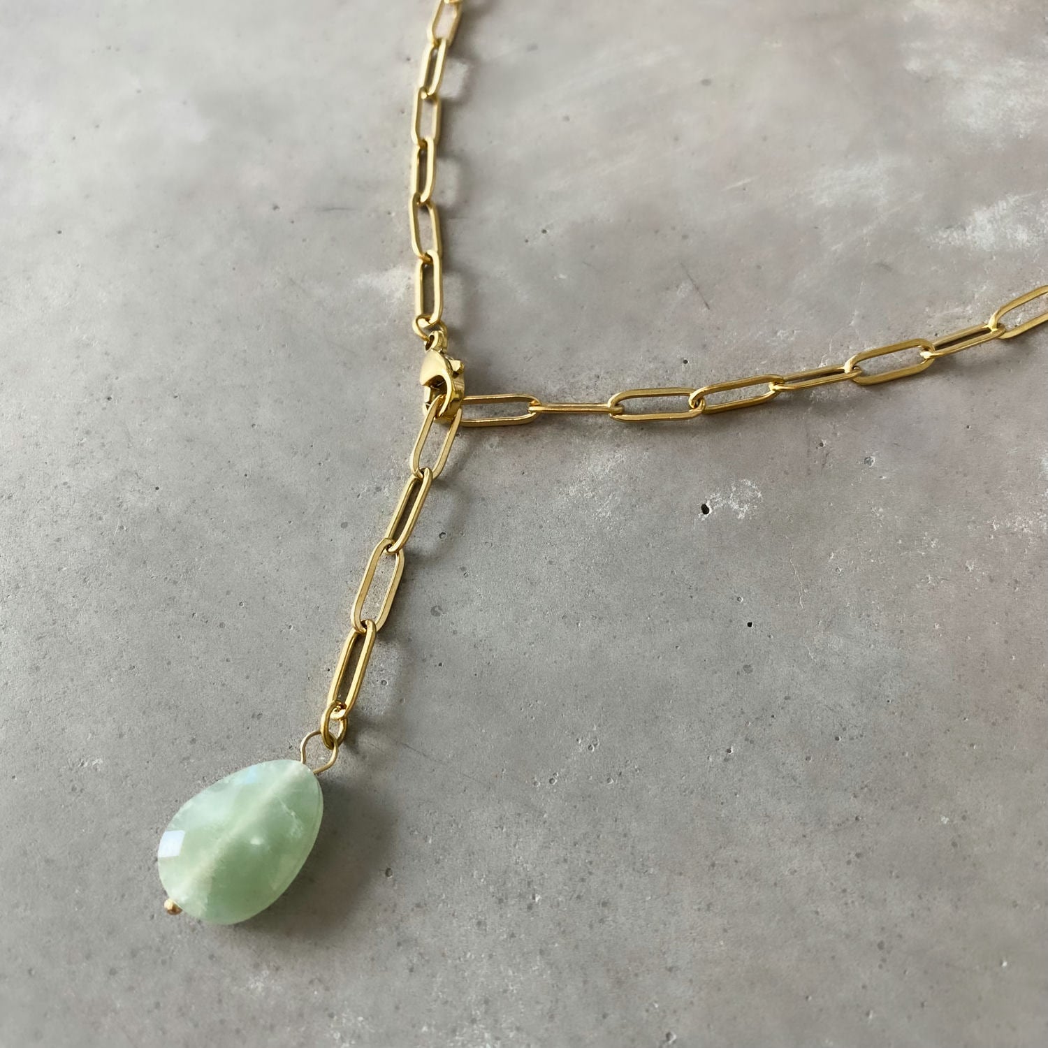 Green Agate Necklace image 3