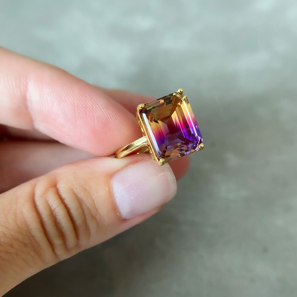 Ametrine Ring image 2