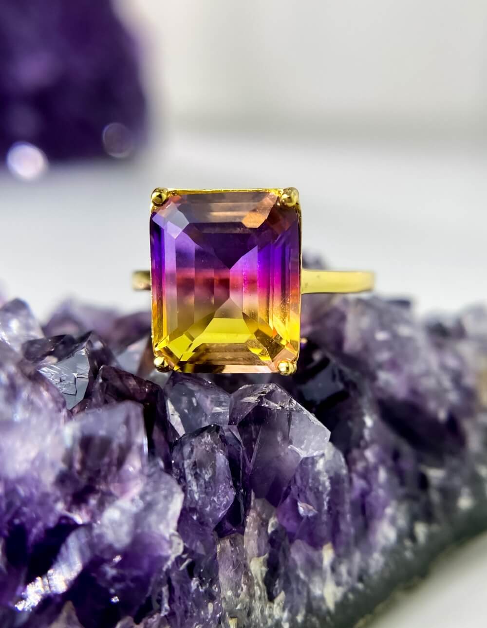 Ametrine Ring image 1