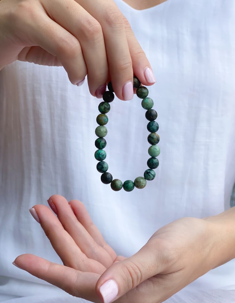 African Turquoise Bracelet image 1