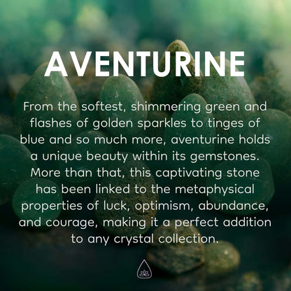 Green Aventurine Necklace Gold 18k image 3