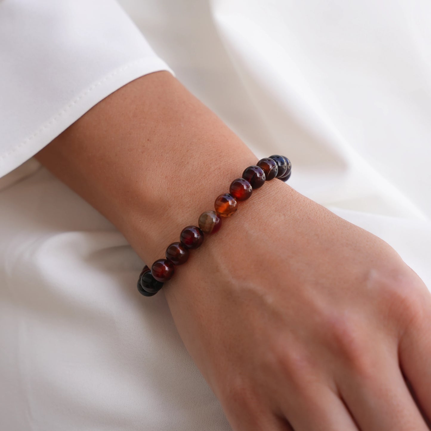 Mystic Veil Dream Agate Bracelet