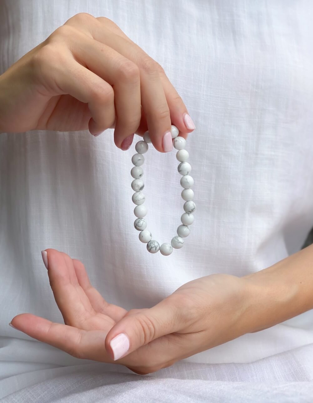 Howlite Bracelet for Tranquility image 1