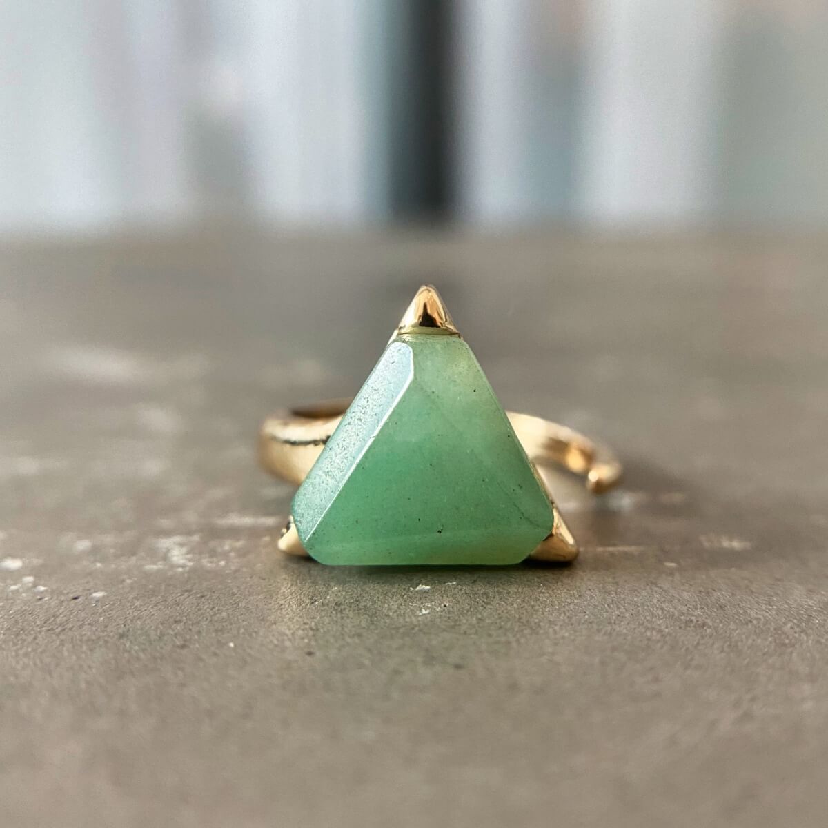 Green Aventurine Ring image 5