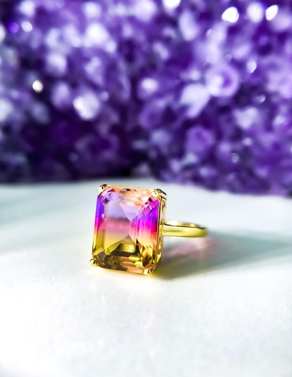 Ametrine Ring image 7