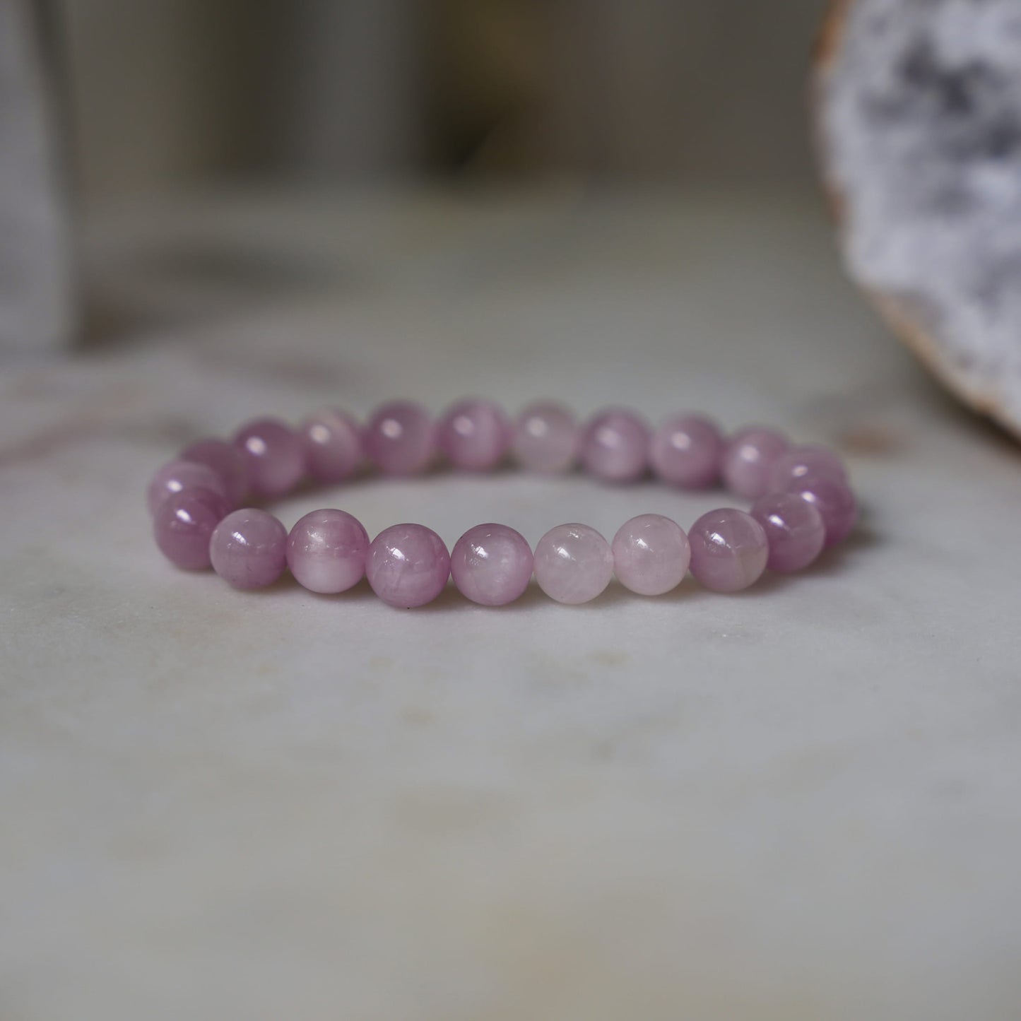 Pink Kunzite Bracelet for Love and Growth image 2