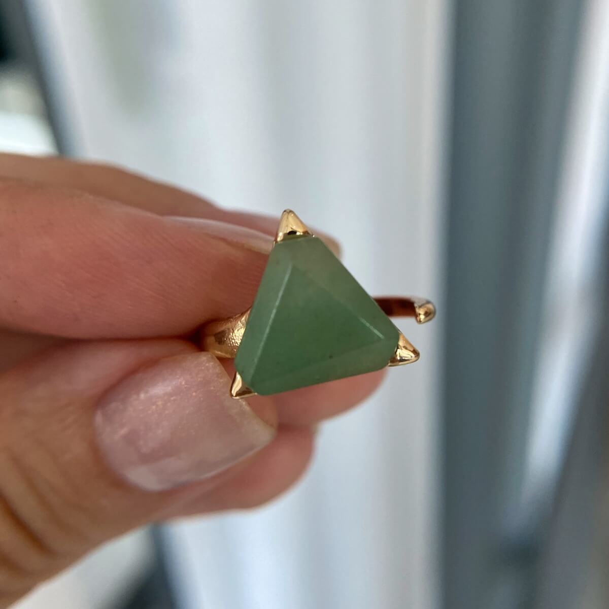 Green Aventurine Ring image 4