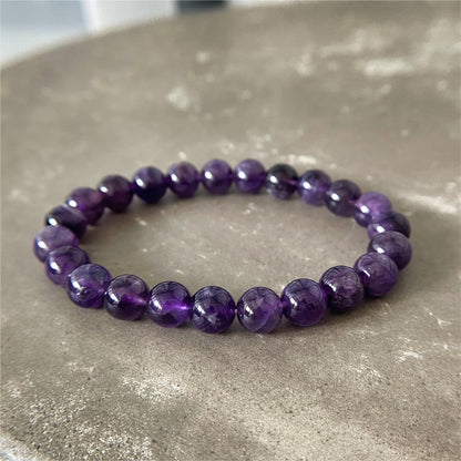 Amethyst Beaded Bracelet image 0