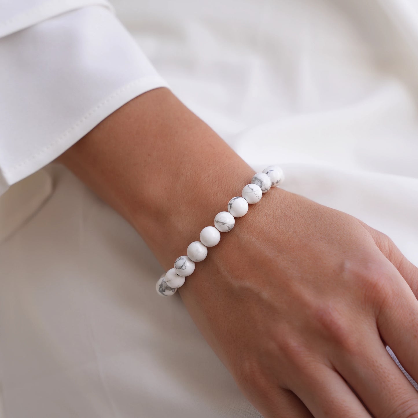 Stillness Howlite Bracelet